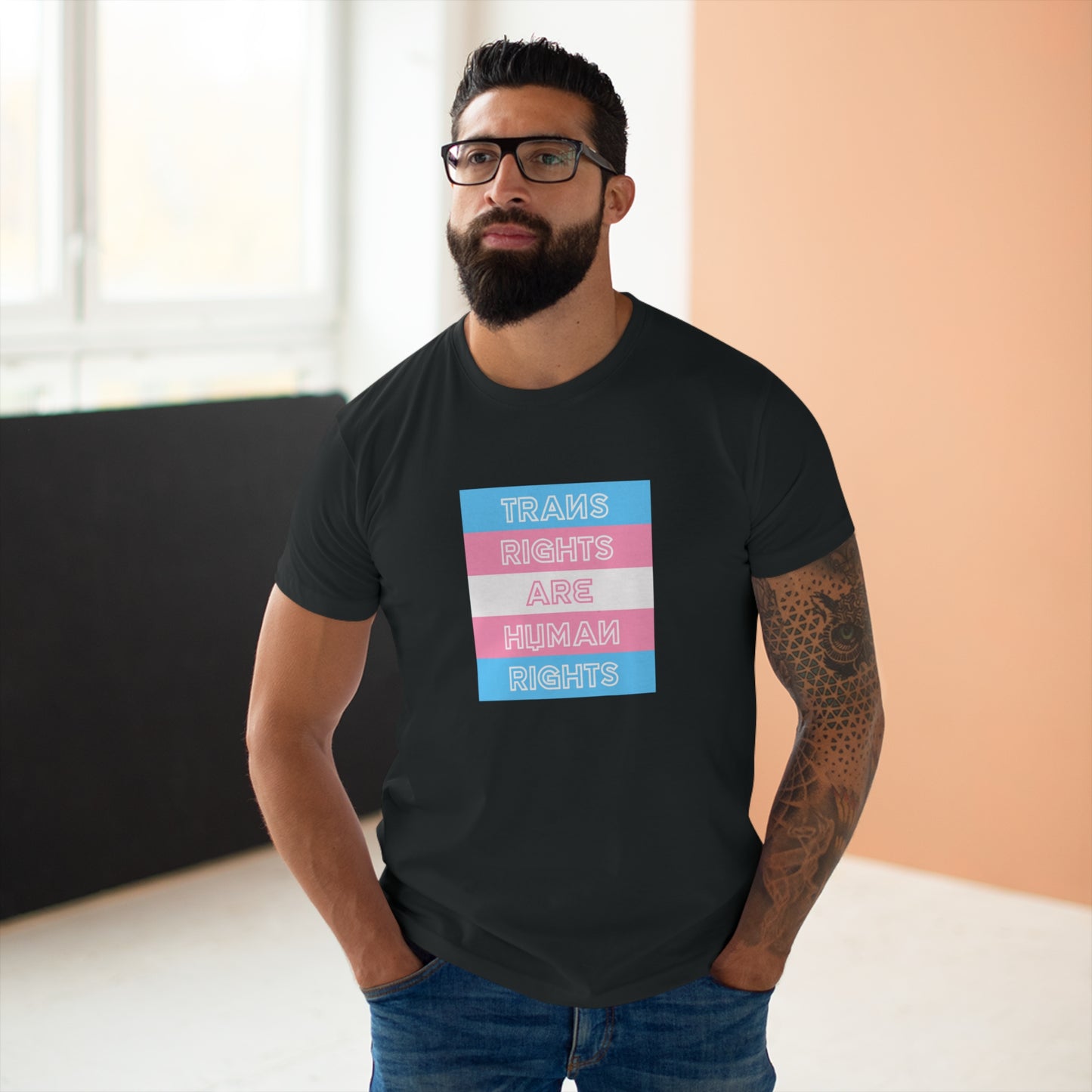 "TRANS RIGHTS ARE HUMAN RIGHTS"  T-Shirt