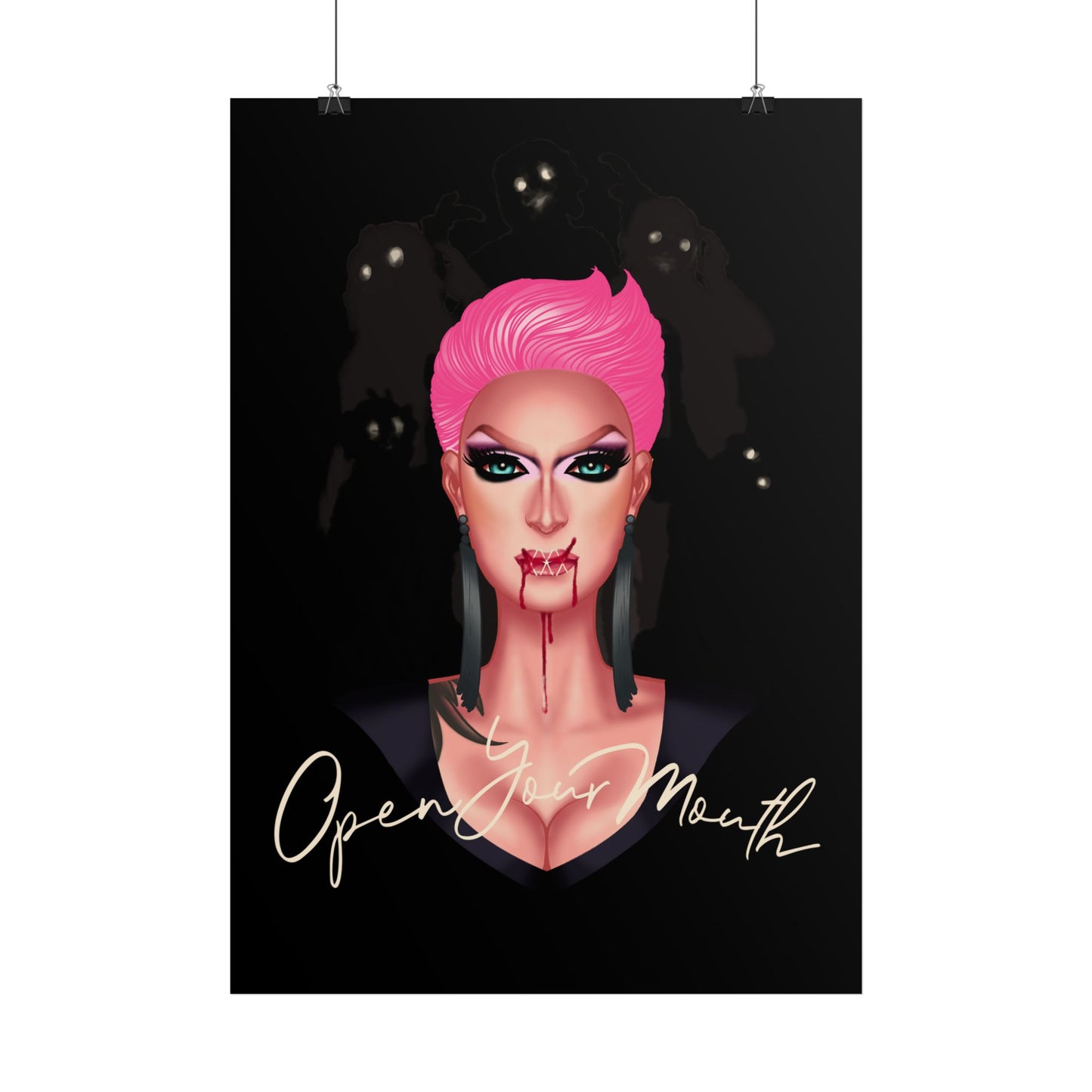 "Open Your Mouth" Poster