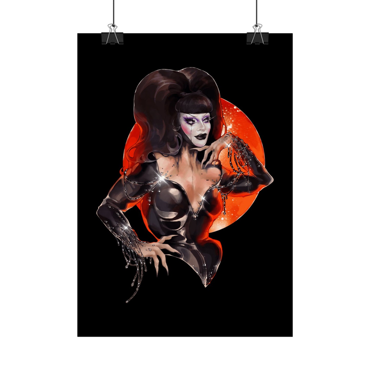 "Queen of Shadows" Poster