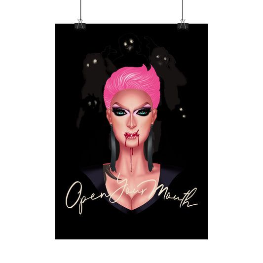 "Open Your Mouth" Poster