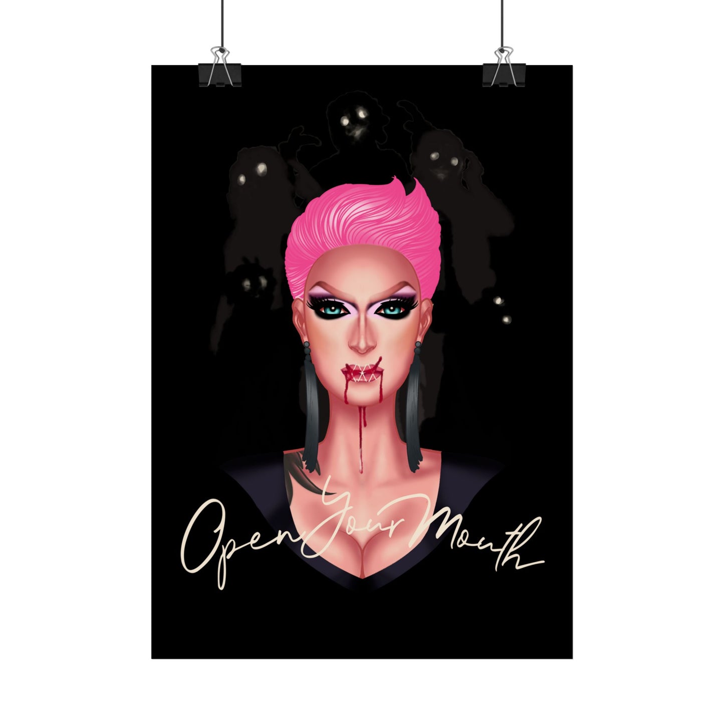 "Open Your Mouth" Poster