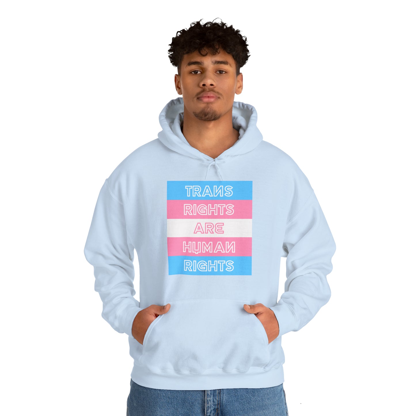 "TRANS RIGHTS ARE HUIMAN RIGHTS" Hoodie